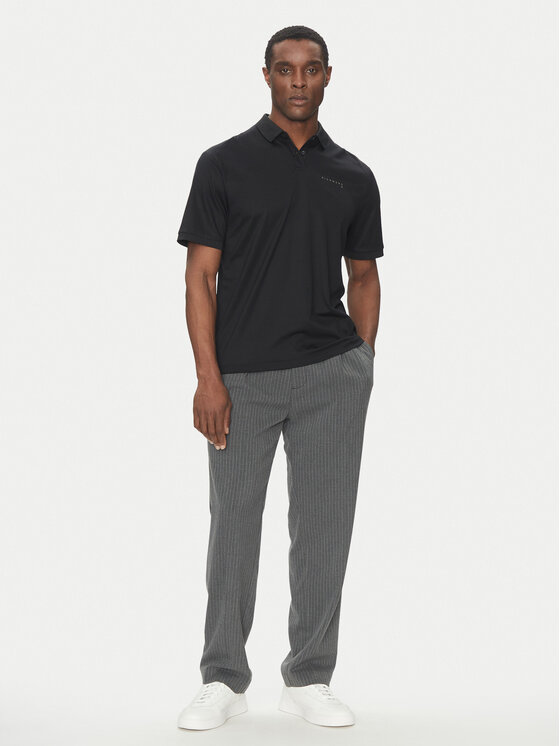 Richmond X Richmond X Polo marškinėliai UMP25333PO Juoda Regular Fit