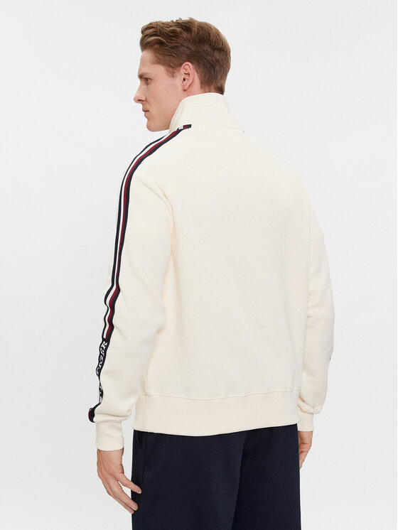 Tommy Hilfiger Tommy Hilfiger Pluus Global Stripe MW0MW33661 Beež Regular Fit