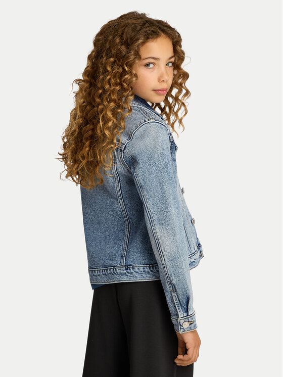 Calvin Klein Jeans Calvin Klein Jeans Traper jakna IG0IG02721 Plava Regular Fit