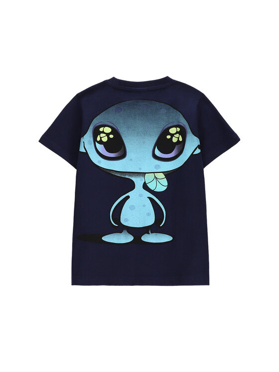 Coccodrillo Coccodrillo Tricou WC5143204CBK Bleumarin Regular Fit