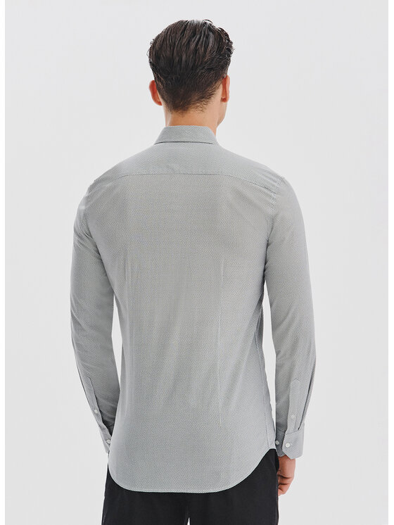 Pako Lorente Pako Lorente Koszula P25WN-1X-032 Biały Slim Fit