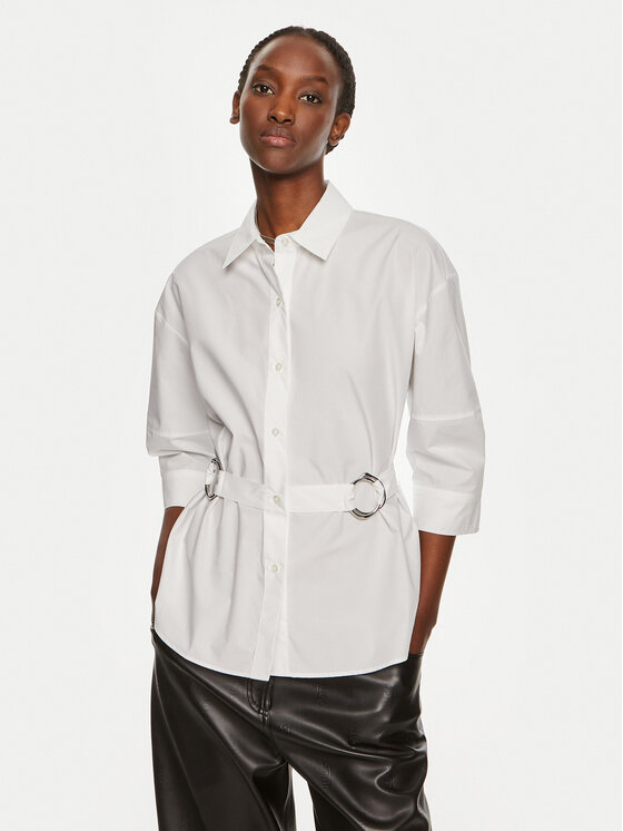 HUGO Hugo Camicia Etiera 50518052 Bianco Regular Fit