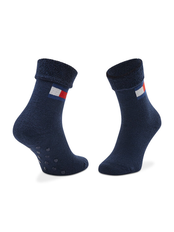 Tommy Hilfiger Tommy Hilfiger Hosszú gyerek zoknik 701220271 Sötétkék