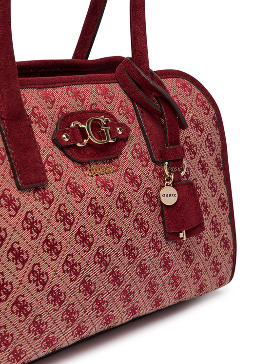 Guess Guess Дамска чанта Samantha HWJG23 13060 Бордо