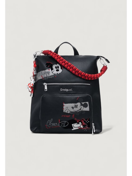 Desigual Desigual Σακίδιο BACK_MICKEY ROCK PRETORIA Μαύρο