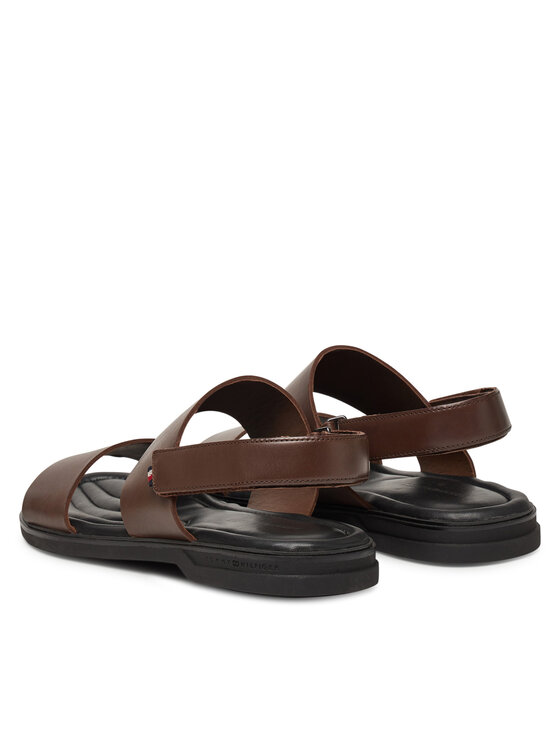 Tommy Hilfiger Tommy Hilfiger Sandale Premium Hilfiger Strappy Lh Sand FM0FM05356 Smeđa