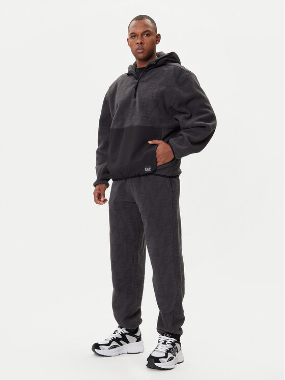 EA7 Emporio Armani EA7 Emporio Armani Flis 7M000982 AF16804 U8117 Siva Relaxed Fit