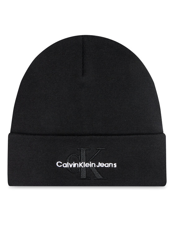 Calvin Klein Calvin Klein Kepurė Mono Logo Embro K50K512460 Juoda