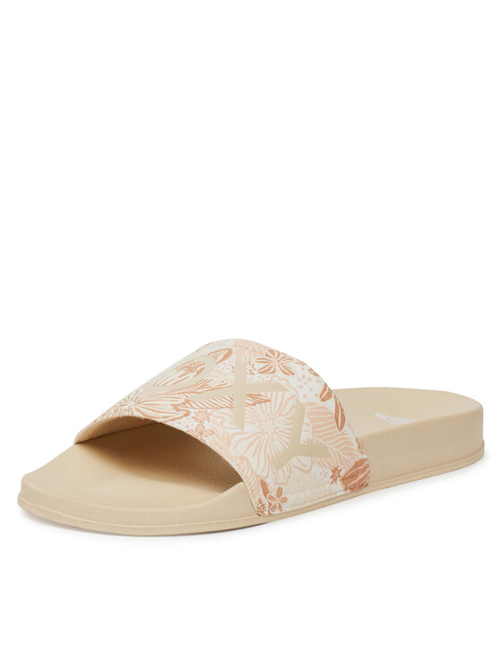 Roxy Roxy Klapki 865966 Beżowy