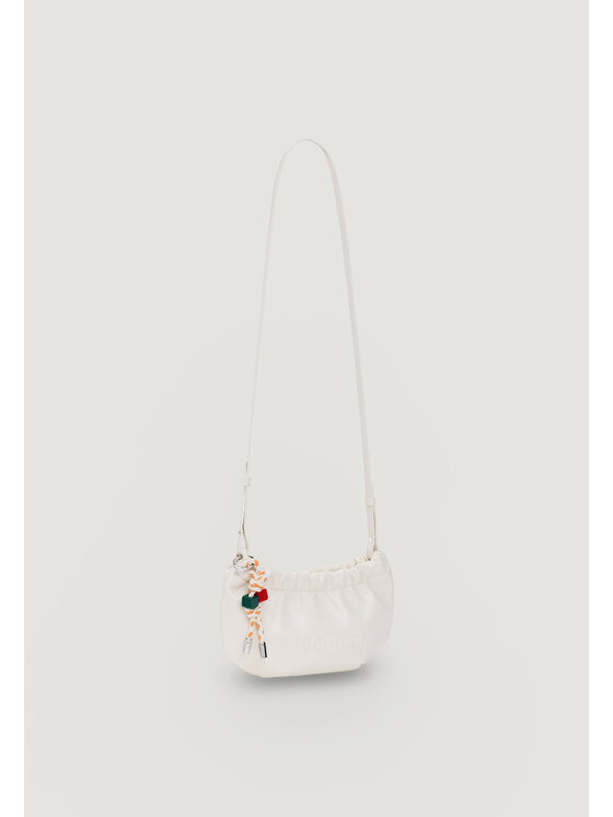 Desigual Desigual Τσάντα MONE_HALF LOGO WAVE Μπεζ