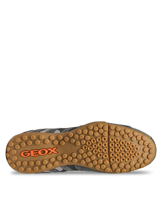 Geox Geox Tenisice U Snake Original U55MNA 02214 C1006 Siva