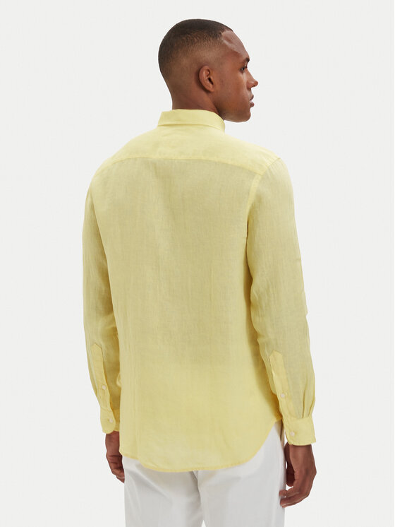 Tommy Hilfiger Tommy Hilfiger Camicia MW0MW41530 Giallo chiaro Regular Fit