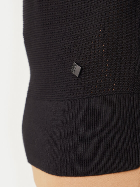 KARL LAGERFELD KARL LAGERFELD Polokošeľa 655009 562301 Čierna Regular Fit