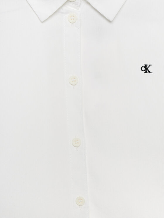 Calvin Klein Jeans Calvin Klein Jeans Hemd IG0IG02331 Weiß Oversize
