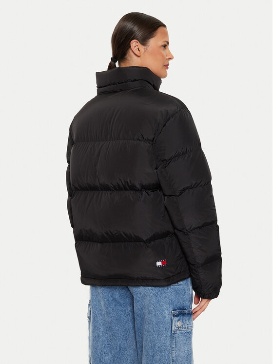Tommy Jeans Tommy Jeans Vatovaná bunda Alaska DW0DW18610 Čierna Regular Fit