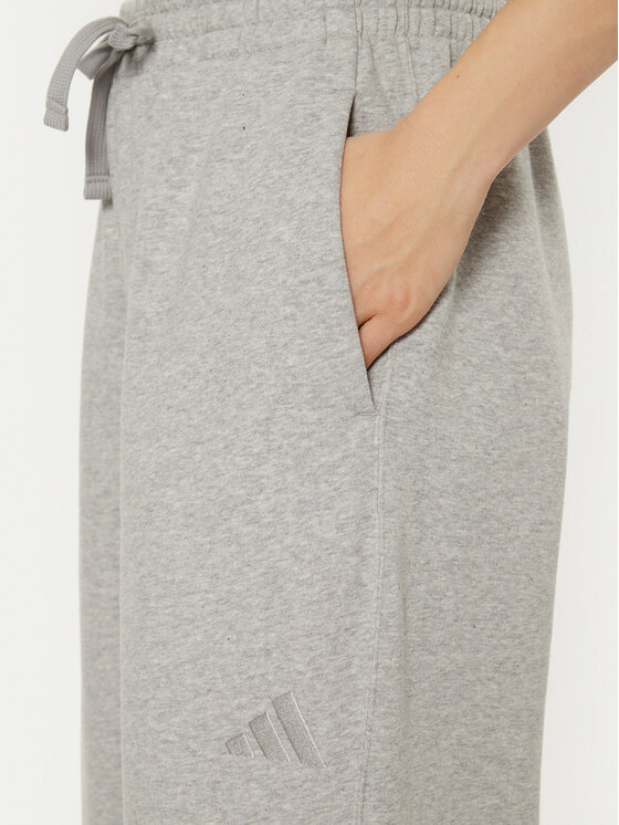 adidas adidas Donji dio trenerke ALL SZN Fleece IY6772 Siva Loose Fit