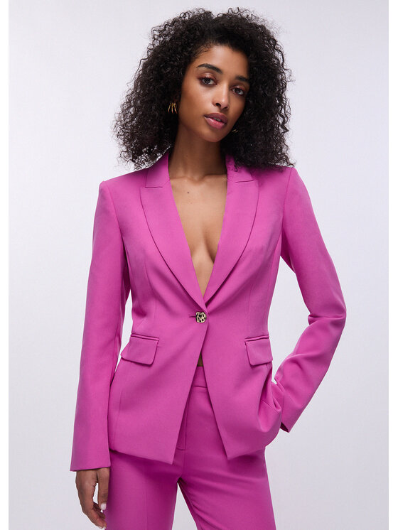 Liu Jo Liu Jo Giacca da abito CA6143T2200P963B Rosa Slim Fit