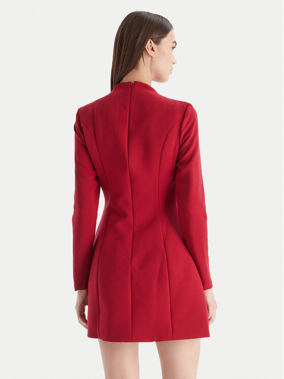 Bardot Bardot Cocktail obleka Delphi 59527DB Rdeča Regular Fit
