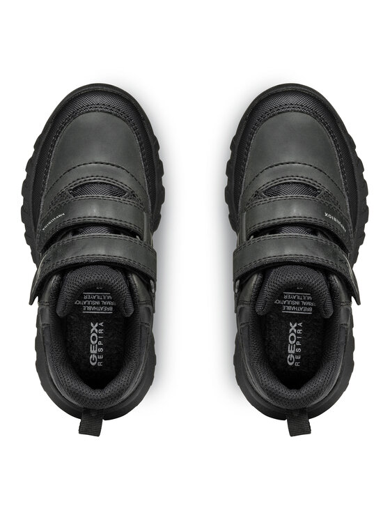Geox Geox Schnürschuhe J Simbyos Boy B Abx J46L0B 0MEFU C9999 M Schwarz