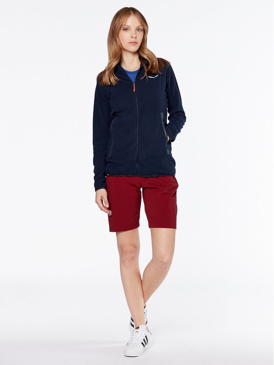 Salewa Salewa Суитшърт от техническо трико Paganella 27925 Тъмносин Regular Fit