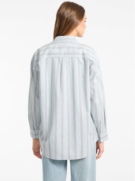 Guess Jeans Guess Jeans Košile 179901 Modrá Classic Fit