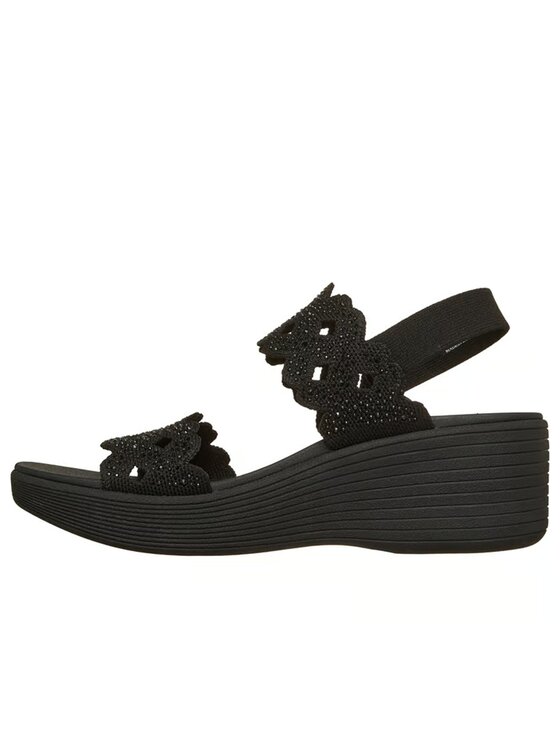 Skechers Skechers Sandały 119420-BBK Czarny