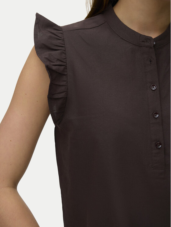 Vero Moda Vero Moda Blūze Selma 10345667 Brūns Regular Fit