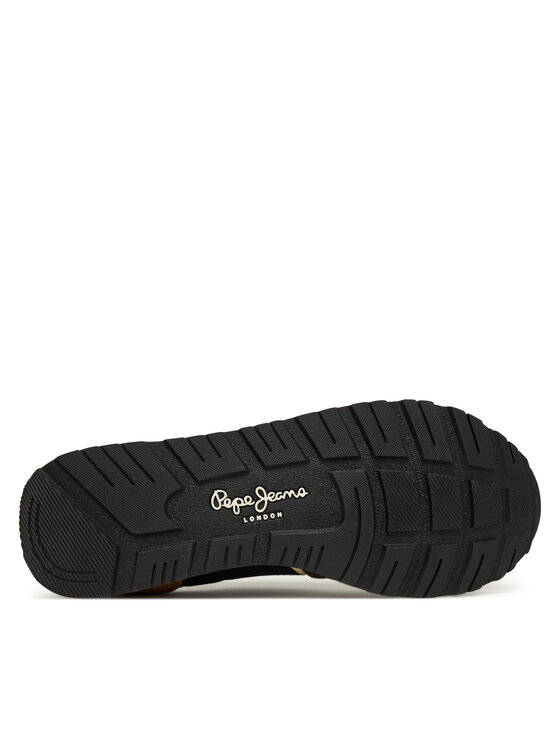 Pepe Jeans Pepe Jeans Sneakersy Brit Prints M PMS400002 Brązowy