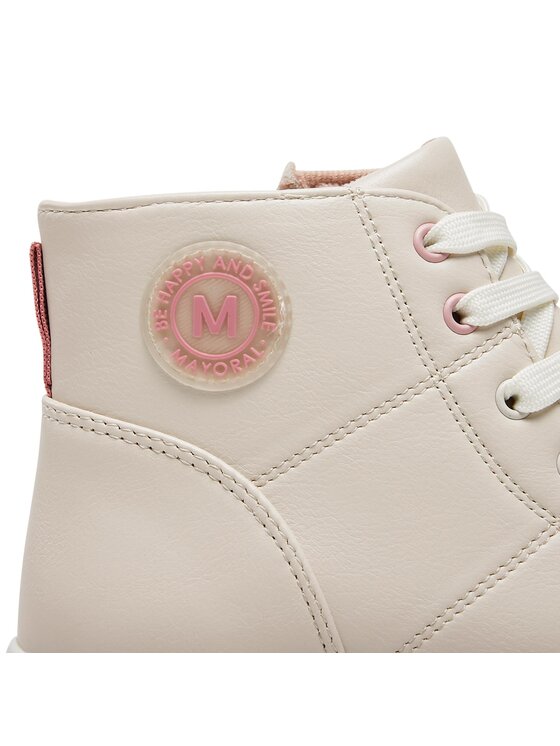 Mayoral Mayoral Schnürstiefeletten 46451 Écru