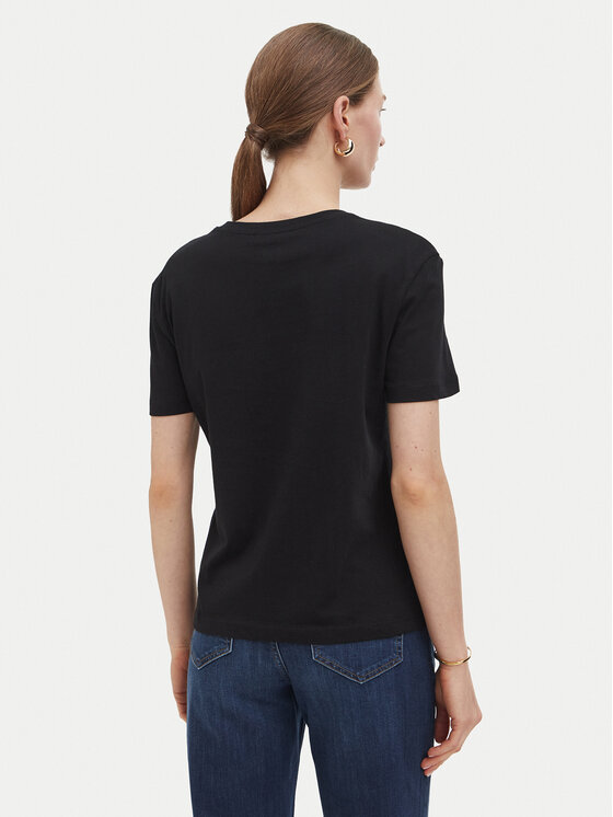Liu Jo Liu Jo T-Shirt WF6436 JS923 Czarny Slim Fit