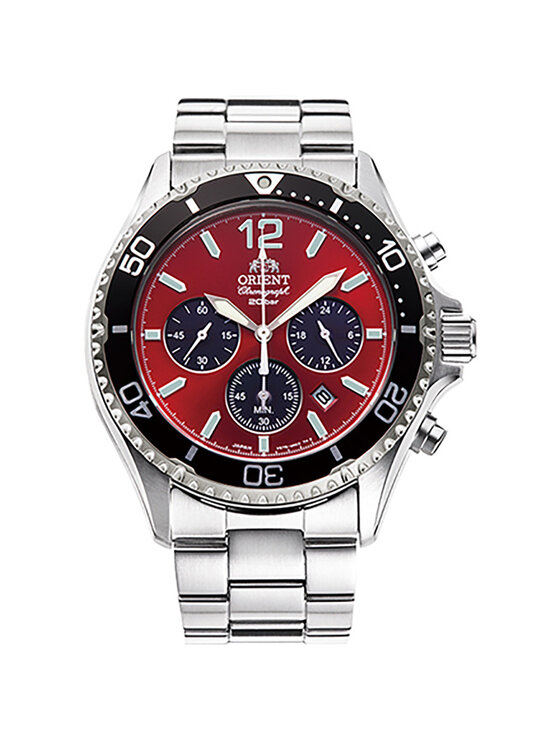 Orient Orient Zegarek RA-TX0207R10B Srebrny