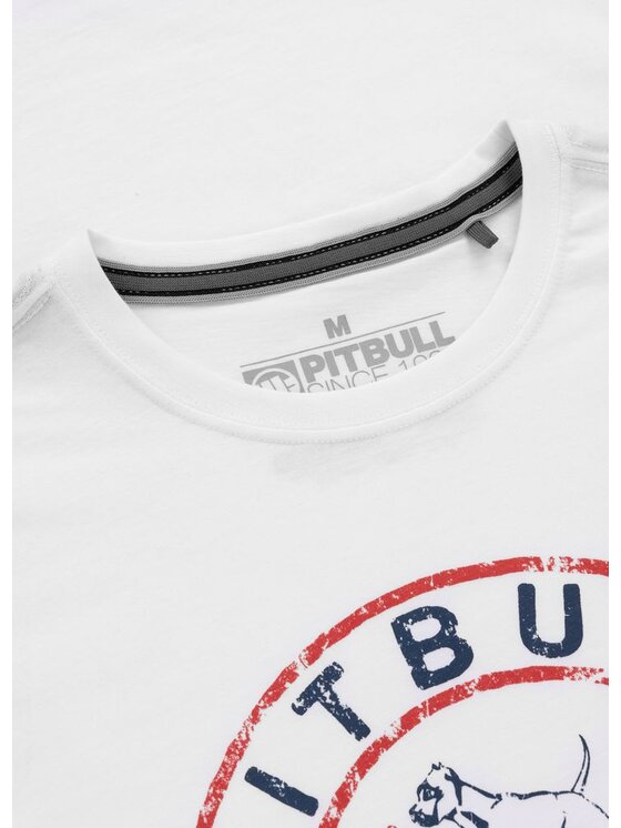 PITBULL PITBULL T-Shirt AUTOMATIC Biały Regular Fit