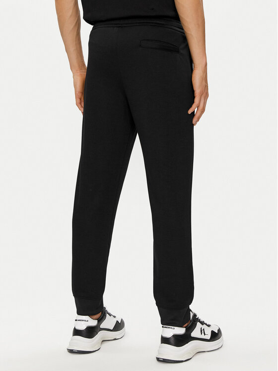 Armani Exchange Armani Exchange Spodnji del trenirke 3DZPSA Z9N1Z 1200 Črna Regular Fit