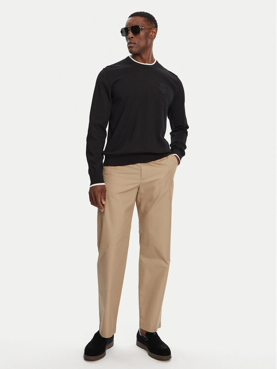 Dolce&Gabbana Dolce&Gabbana Džemper GXX72Z JBCE5 Crna Regular Fit