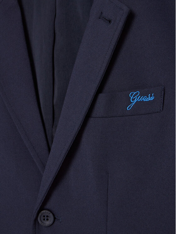 Guess Guess Піджак Monaco Ponte L4BN02 KCKI0 Голубий Classic Fit
