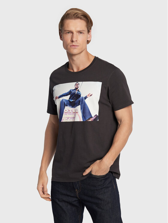 Wrangler Wrangler T-Shirt LEON BRIDGES W7ACEEXV6 112328309 Szary Regular Fit