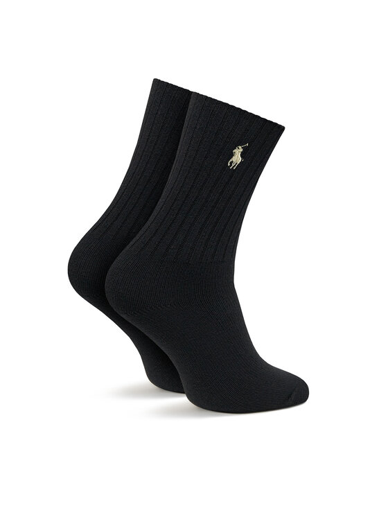 Polo Ralph Lauren Polo Ralph Lauren Ženske visoke nogavice 455846847012 Črna