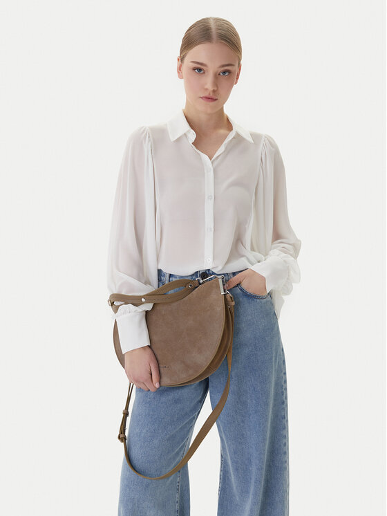 Coccinelle Coccinelle Handtasche QKG Coccinellesunup Suede E1 QKG 13 02 01 Braun