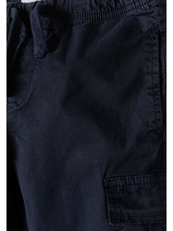 MINOTI MINOTI Spodnie cargo 23pant5 Granatowy Regular Fit