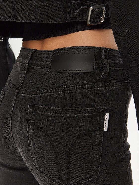Miss Sixty Miss Sixty Traperice 6L3JJ3200000 Crna Skinny Fit