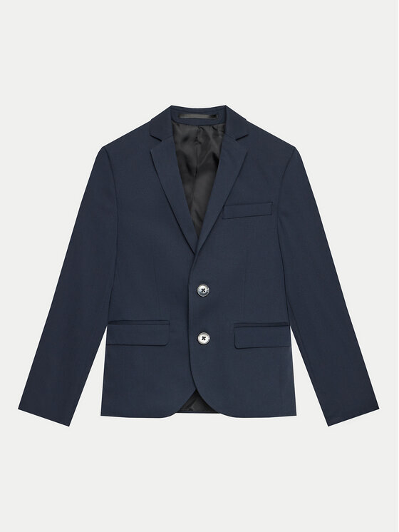 Jack & Jones Junior Jack & Jones Junior Marynarka Solar 12203557 Niebieski Slim Fit