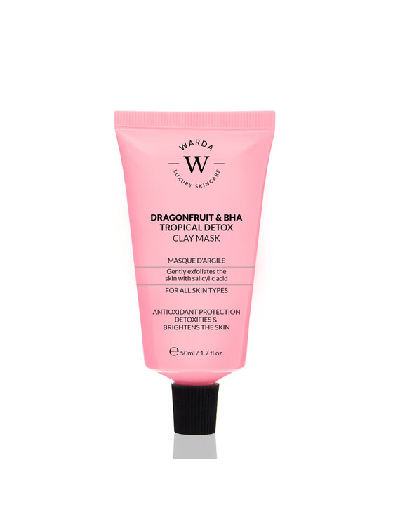 Warda Skincare Warda Skincare Detoksykująca Glinkowa z Owocem Smoka Maska do twarzy