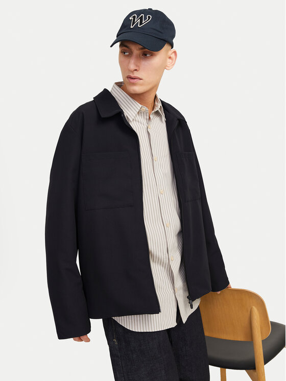 Jack & Jones Jack & Jones Πουκαμισοτζάκετ Perfect 12270677 Μαύρο Regular Fit