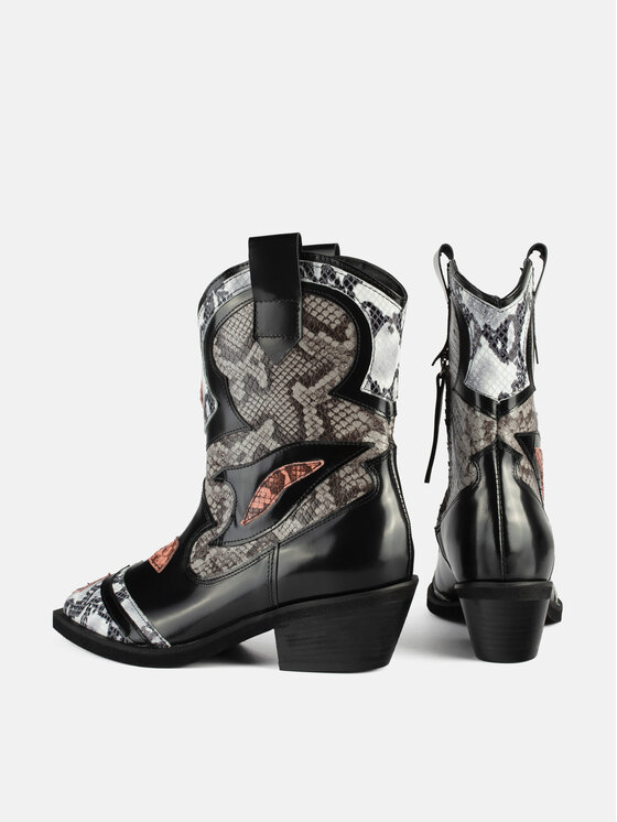 L37 L37 Stivaletti OUT OF TIME Nero