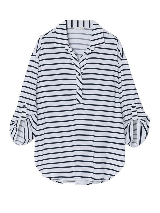 Tatuum Tatuum Bluzka Balea T2310.051 Granatowy Loose Fit