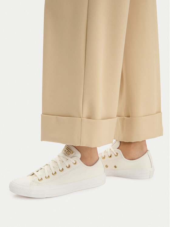 Converse Converse Trampki Chuck Taylor All Star Gold A13814C Écru