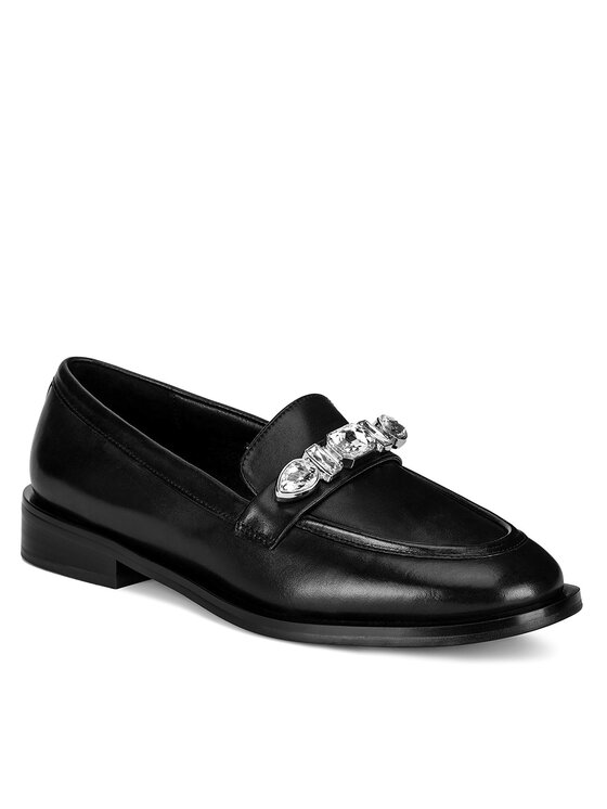 Eva Minge Eva Minge Loafersy WGA3289-1Z Černá