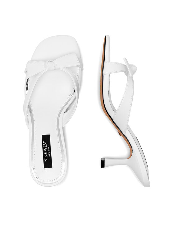 Nine West Nine West Şlapi WFA2668-1 Alb