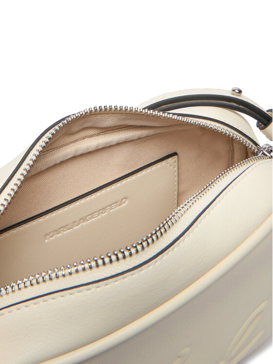 KARL LAGERFELD KARL LAGERFELD Käekott B1W30069 Valge