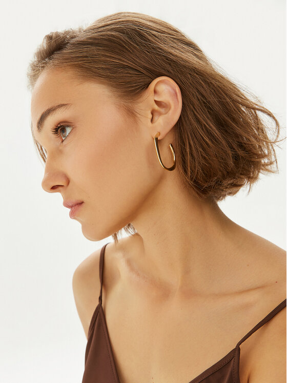 Calvin Klein Calvin Klein Naušnice 35000644 Zlatna